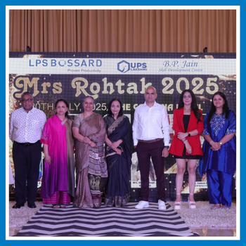 Mrs. Rohtak–2025 Fashion Show was organized by LPS Bossard.