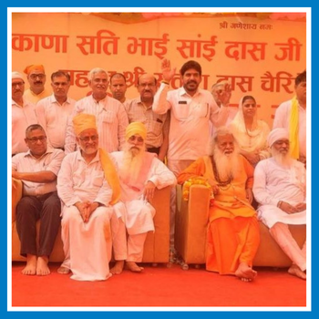 Foundation Stone Laid for Mahant Satish Das Charitable Hospital at Tikana Sati Bhai Sai Das, Kalanaur
